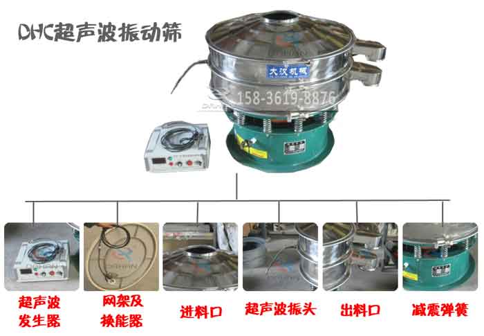 超声波振动筛的结构 超声波振动筛的结构