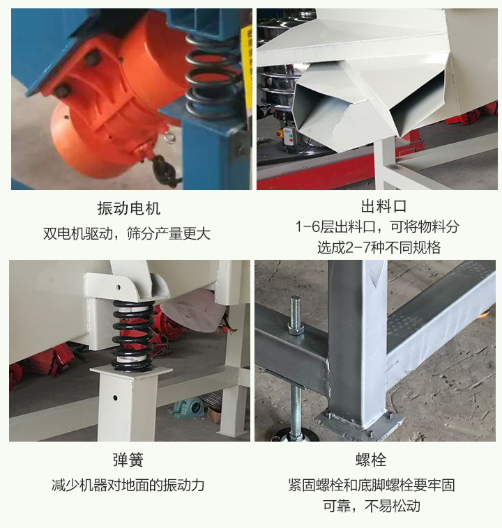 水泥振动筛结构