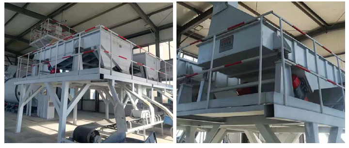 水泥振动筛现场图片